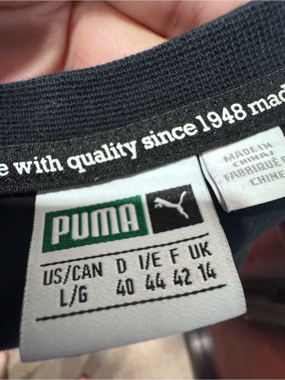 Puma Women's Black Cropped Tee - Picture 7 of 7